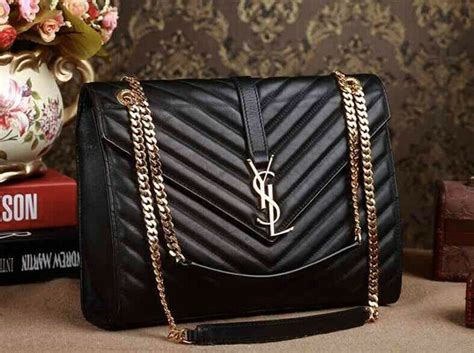 bolso ysl negro grande